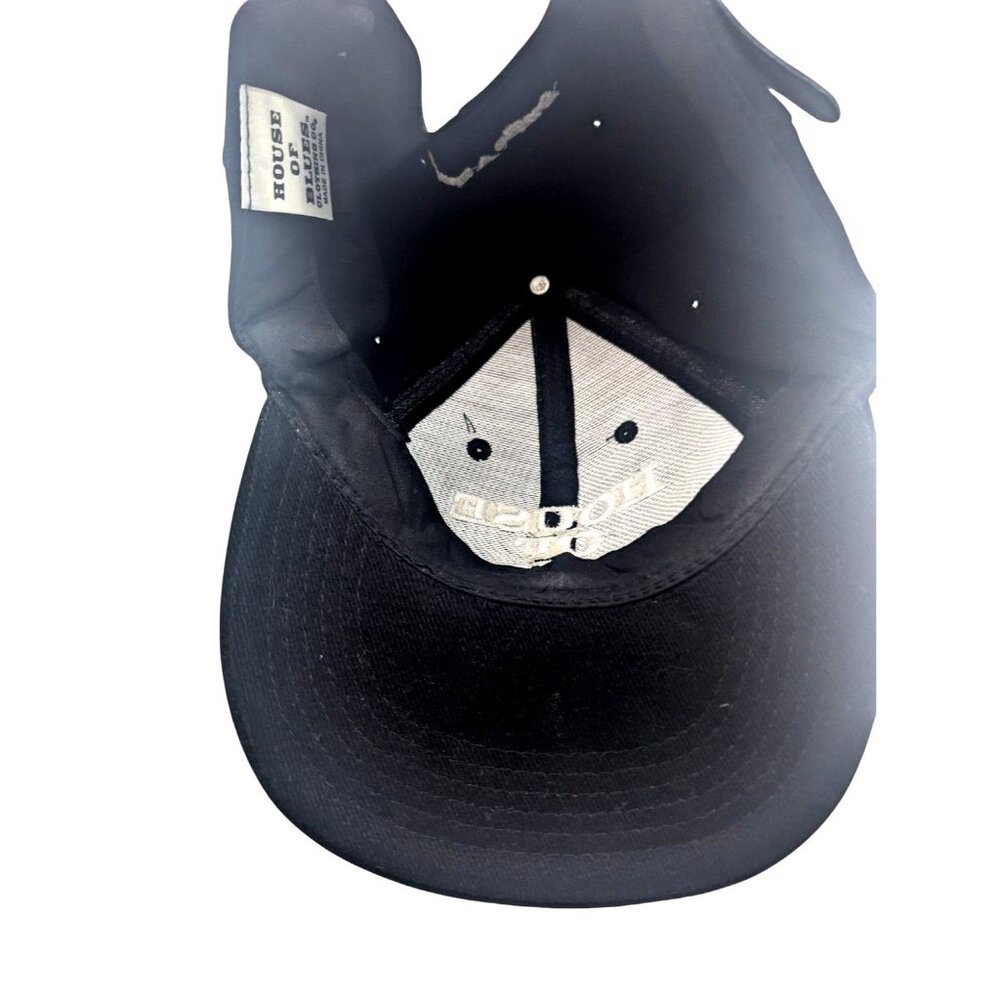 House Of Blues Las Vegas Adjustable Black Baseball Cap - Picture 5 of 9